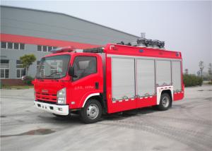China Isuzu Chassis Three Seats Light Rescue Fire Truck with Telescopic Light Tower wholesale