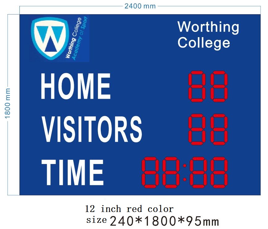 customized electronic table tennis basketball volleyball scoreboard digit led display