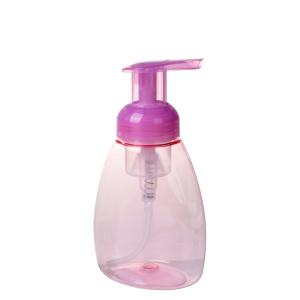China Custom Logo Purple 350ml Pump Dispenser Bottle wholesale