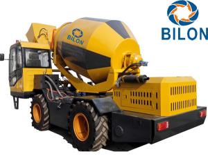 China Self Loading Concrete Mixer Truck 2.6m3 Mobile Concrete Pump Mixer Truck on sale