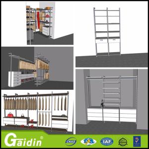 China Aluminum portable storage bedroom wall wardrobe design new walk in wardrobes for 2015 wholesale