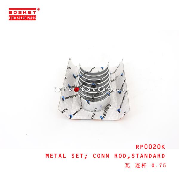 RP0020K Standard Connecting Rod Metal Set For ISUZU 4HF1-II 4HG1 4HJ1
