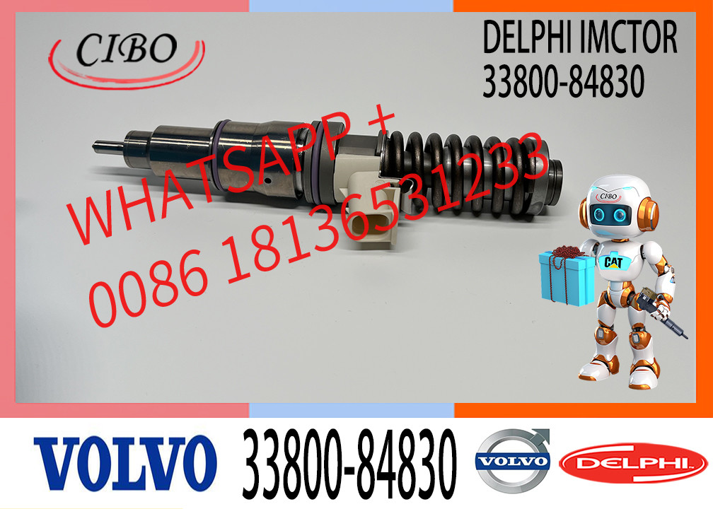 D6CC Diesel Engine 33800-84830 33800-84820 Common Rail Injector 33800-84840 BEBE4D21002 For Hyundai
