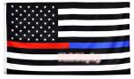 TUV Digital printing 90x150cm Police Support Flag