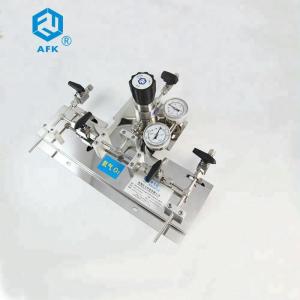 China R1100 malaysia ss changeover nitrogen regulators, manual gas panel wholesale