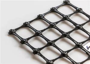 China Tunnel Reinforcement Width 3.9m 30KN Biaxial Plastic Geogrid wholesale