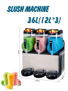 China 36l Commercial Slush Machine Smoothie Stainless Steel Coffee Granita Machine wholesale