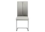 Stainless Steel 60KGS 44cm 56cm Armless Dining Chair