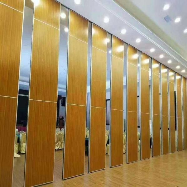 Conference Room Operable Banquet Hall Movable Soundproof Melamine 65 mm