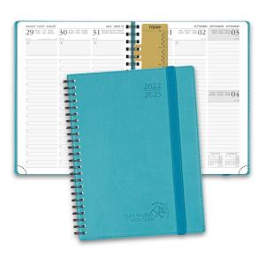 China FSC Turquoise Academic Weekly Planner 2023 2023 Eco Friendly Paper wholesale