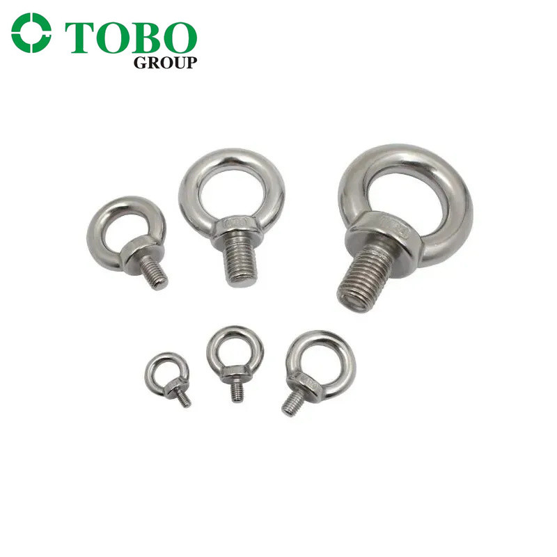 Stainless Steel 304 Eye Screws Nuts for Heavy Load and Stress Applications