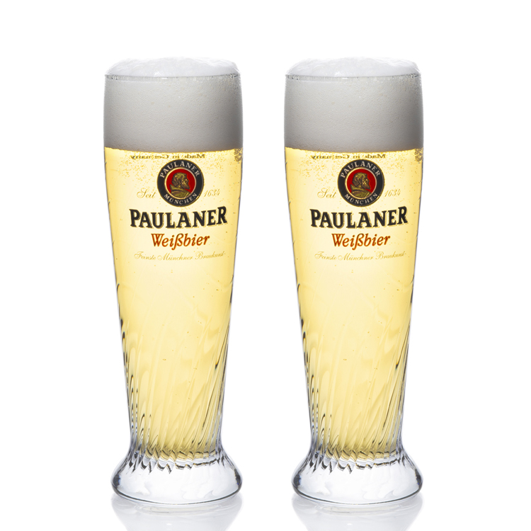 High quality personalize lead free clear glass crystal beer mug With Brand Logo