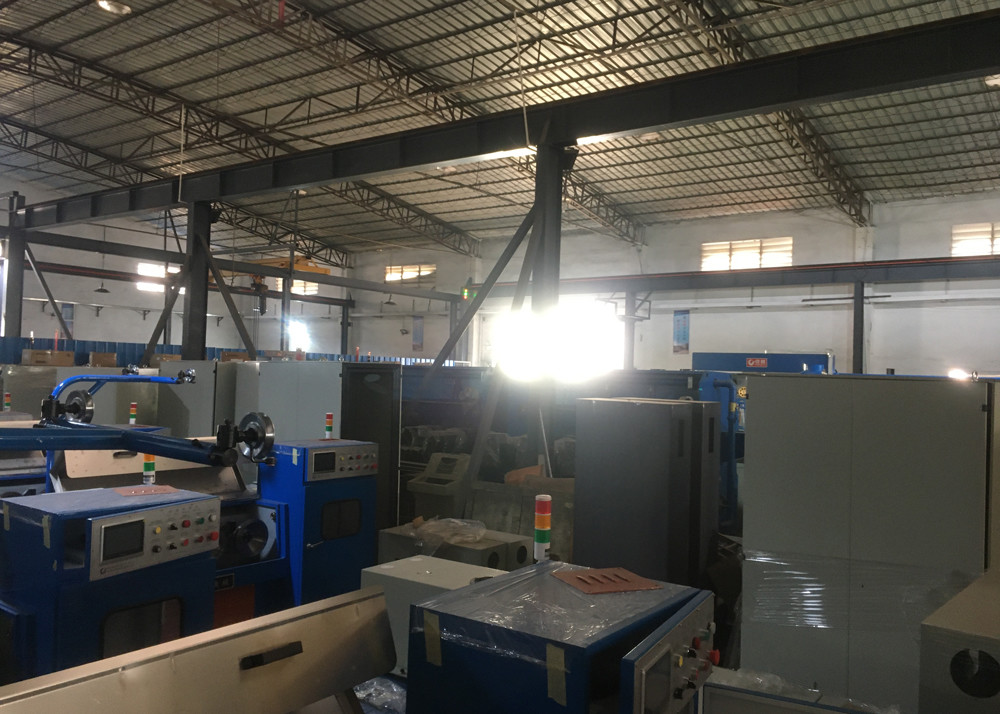 Plastic Copper Wire Drawing Machine With Annaeler
