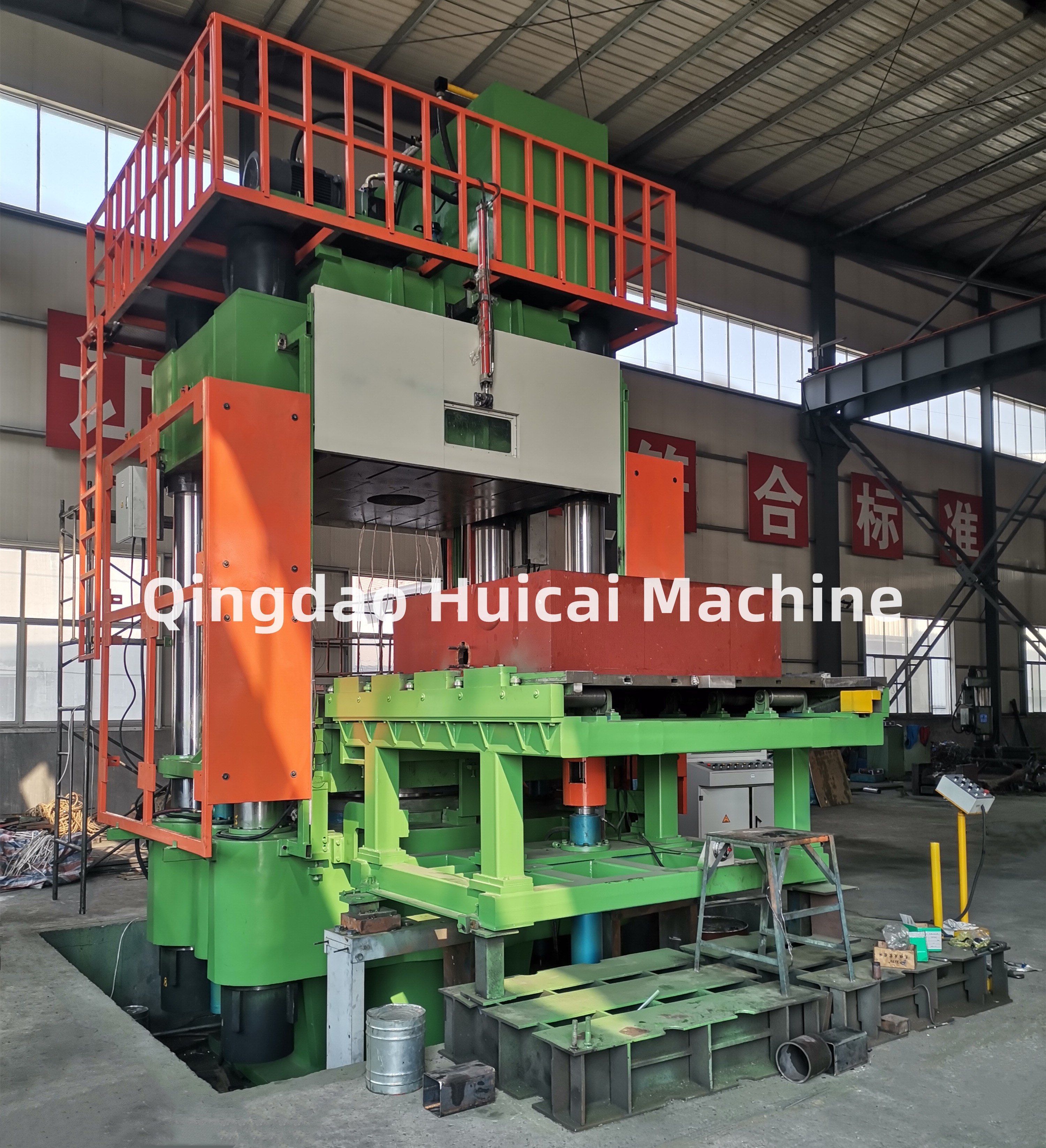 Accurate Temperature Control Rubber Hydraulic Press for Plate Vulcanizing Technology