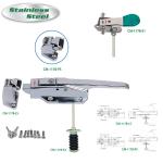 Reversible Plane Stainless Steel Door Hinge SS Swing Door Handle Coldroom Parts