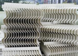 China PP 300mm Chevron Demister Vane Pack Separator Anti Corrosion wholesale