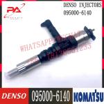 095000-6140 6261113200 Common Rail Fuel Injector 6261-11-3200 For Komatsu PC800