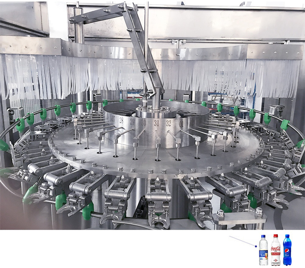 Automatic Electric 18000 BPH Soft Drink Bottling Machine
