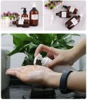 300ml 500ml Recycle Shampoo Bottles , PET Empty Shampoo Pump Bottles