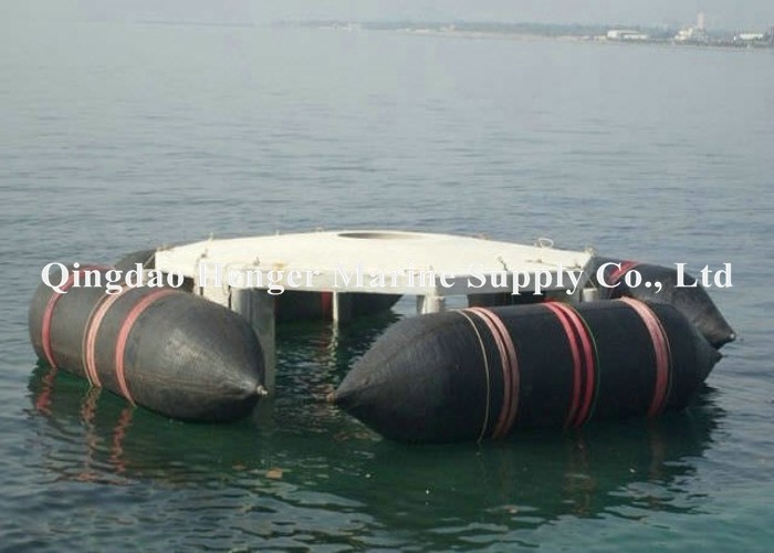 Iso 17357 Standard Heavy Duty D1.8m*L20m Inflatable Rubber Airbag For Boat