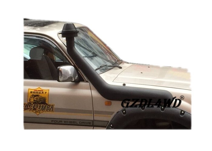 Textured Matte Black 4x4 Snorkel Kit Toyota Land Cruiser 80 Series 1990 - 1998