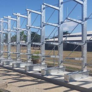 China 8M Heavy Duty Cantilever Storage Racks CE Cantilever Rack Shelf wholesale