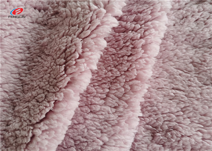 100 Polyester Cotton Feel 75D Fleece Blanket Fabric Knit Plain Dyed