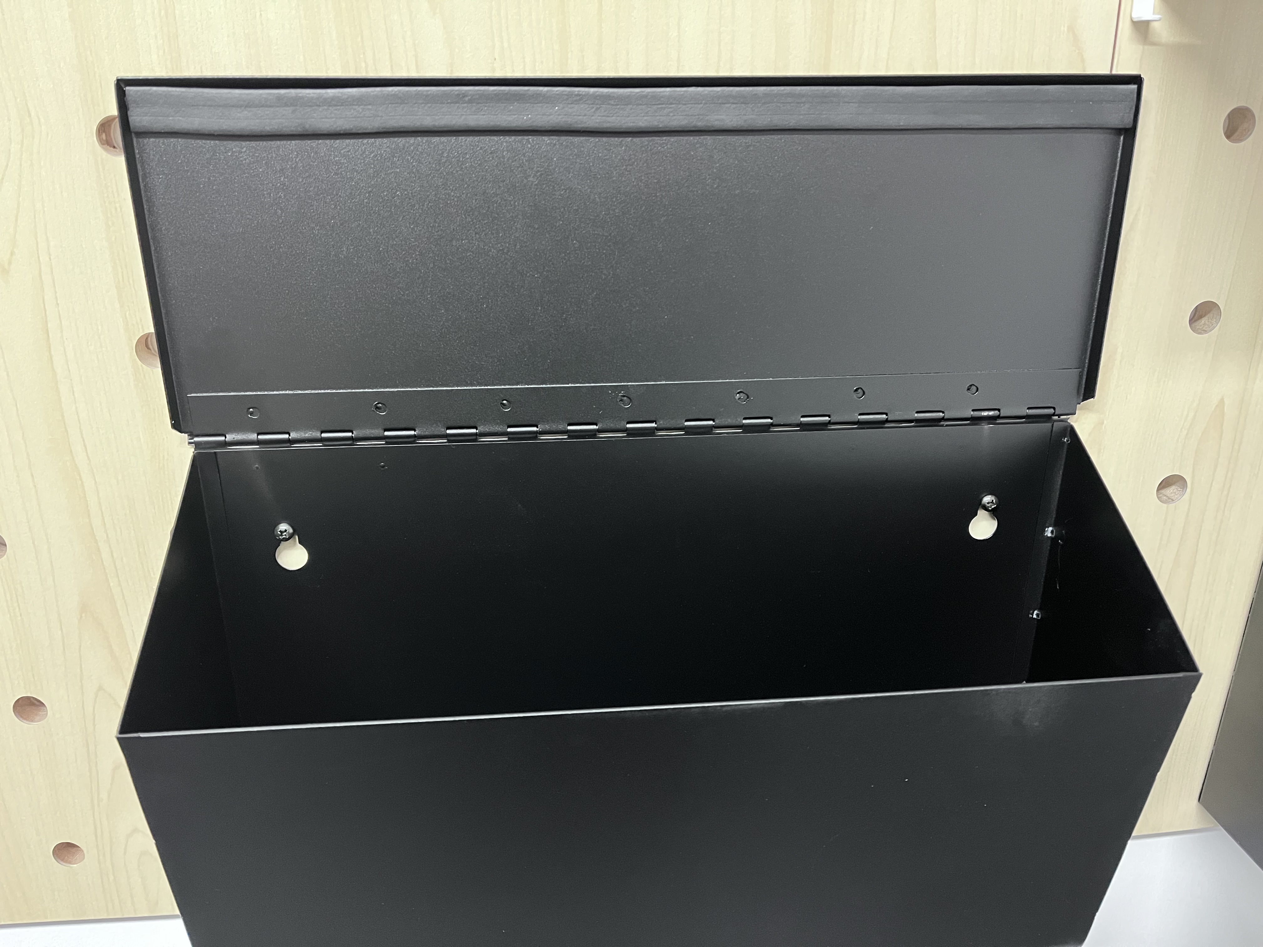 Custom Logo Printed Steel Mailbox with Extra Large Capacity and Wall Mount
