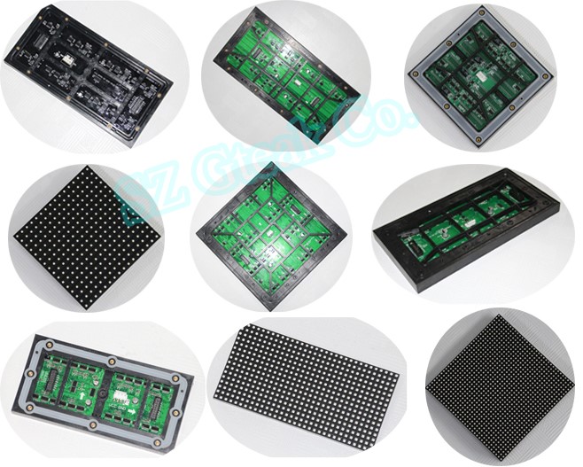 New trend stable waterproof anti collision smd rgb p0.9 p1.5 p1.86  p1.9 p2.6 p3.91 indoor gob led display screen module