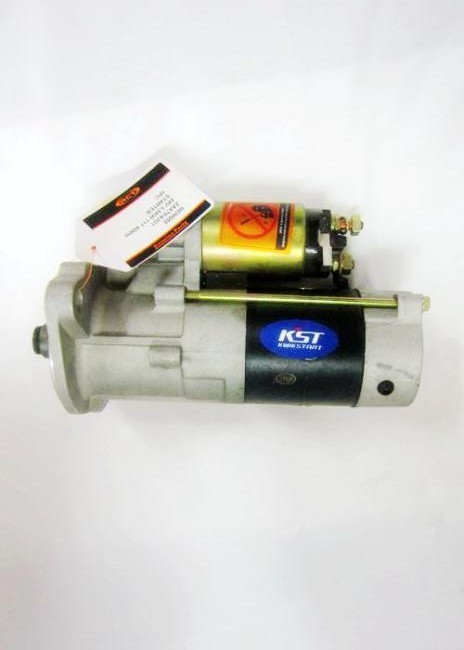 24V 11T 2H 3.5KW Excavator Starter Motor Assy , Hitachi Starter Motor ZAX70 4JG1