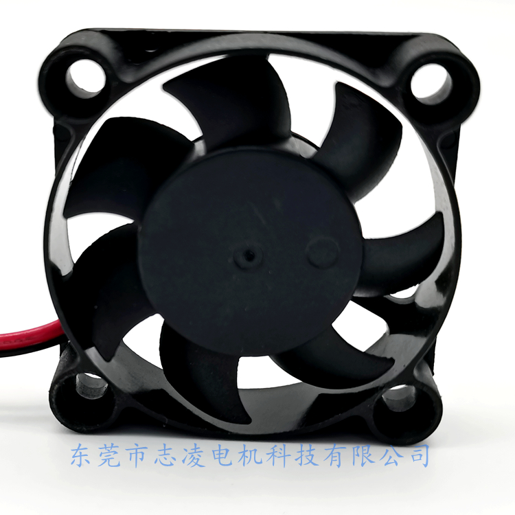 Stable 3000Rpm 12 Volt DC Blower Fan , 40x40x10mm Brushless Computer Vent Fan
