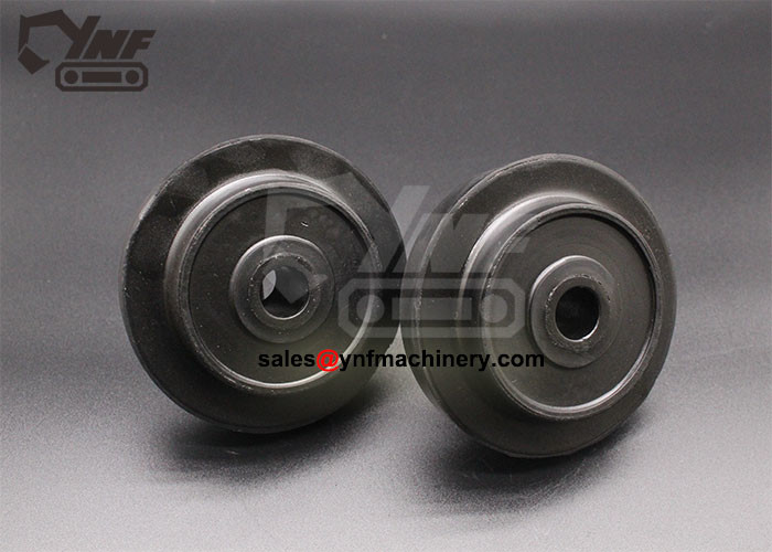 Excavator Flexible Rubber Mounts Engine Black Cushions For E319DLN