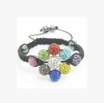 Tresor Paris Shambhala Flower Bracelet Hand-Woven Shamballa Bracelets Wholesale