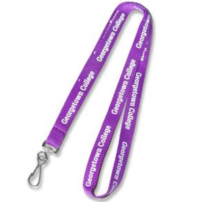 China Polyester Double Bulldog Clip Lanyards Promotional Customised Lanyard Card Holder wholesale