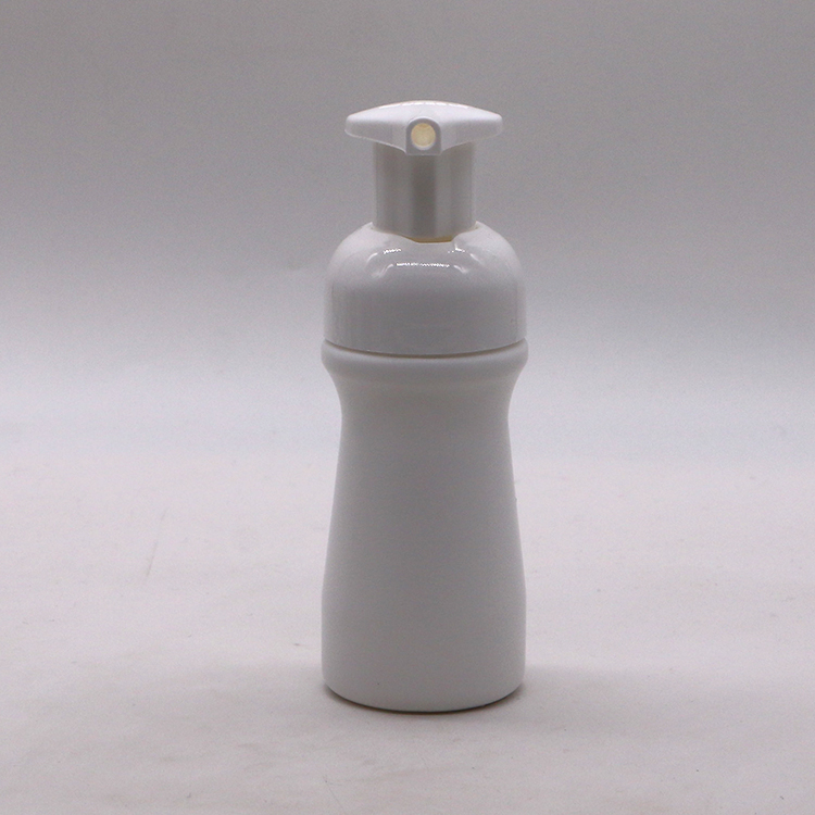 HDPE Lotion Bottle for PET Facial Cleanser Mousse Foam Pump Bottles 70mL OEM Customized