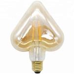 110mm Romantic Wedding Edison Filament Bulbs 110mm love Heart Shape