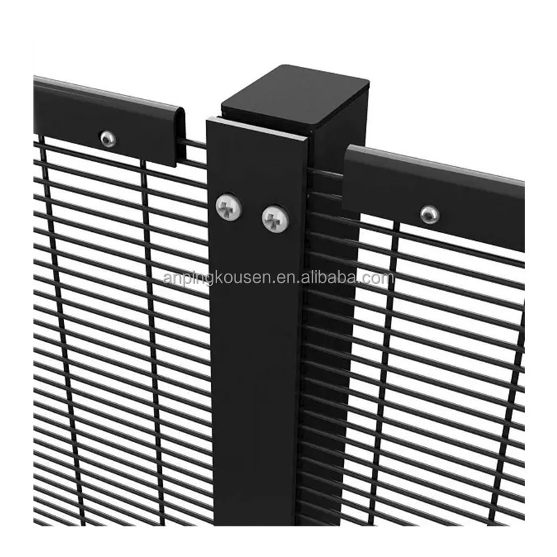 Metal Garden Fence Galvanized and Powder Coated 358 Security Fence Waterproof Fencing
