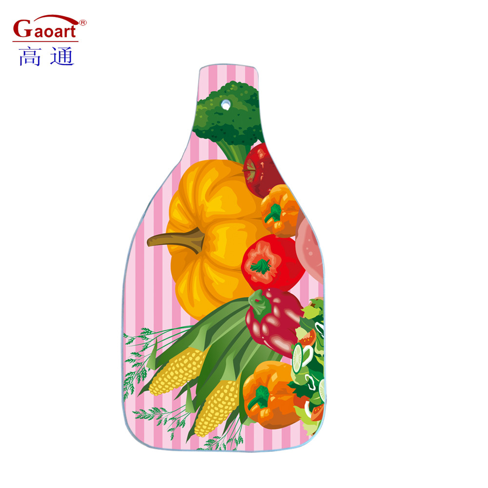 Tempered Glass Cutting Board with Non-Porous Surface for Odor and Stain Resistance