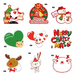 China Christmas Theme Gifts Self Adhesive Sticky Labels Custom Adhesive Labels wholesale