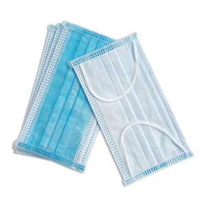 China Tasteless Adjustable Straps Spunbond Blue Surgical Mask wholesale