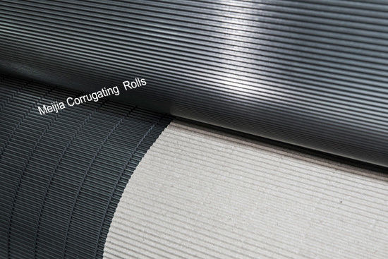50CrMo B Flute Peripheral Heating Corrugating Rolls 3