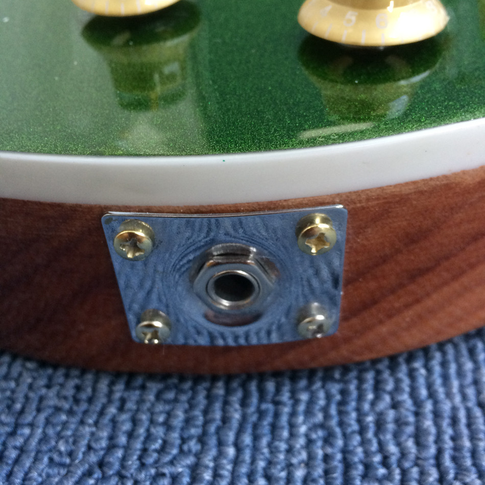 New arrival standard LP 1959 R9 electric guitar, Green Top & Ebony Fingerboard,a piece of neck & body ,free shipping
