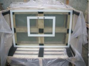 China Toughened Glass Basketball Backboard 12mm wholesale