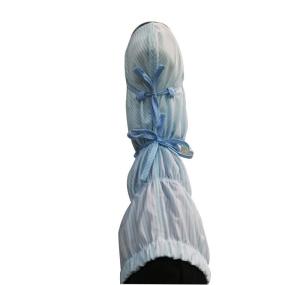 Cleanroom Long Sleeve ESD Protection Shoes Autoclavable Zipper Back Style