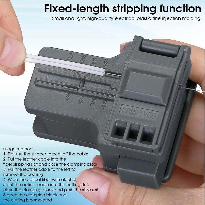 High Precision Mini AUA-X01 Fiber Optic Cutter Made in for Cold Splicing Applications