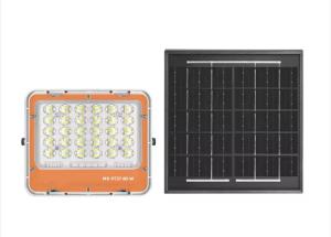China New Manufacturer Waterproof Monocrystalline Silicon Panel Lamparas Solares LED Outdoor Solar Flood Light wholesale
