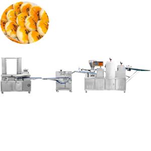 China Automatic stuffed crispy bread flaky pastry production line wholesale
