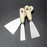 Wooden Handle Carbon Steel Stainless Steel Industrial Wood Mirror Surface