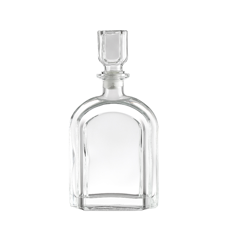 Customized 380ml 500ml 750ml Clear Glass Bottle for Liquor Vodka Empty and Affordable