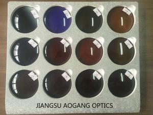 China 1.499 CR39 Uncoated Prescription Sunglass Lenses For Eye Protecting UV Protection wholesale